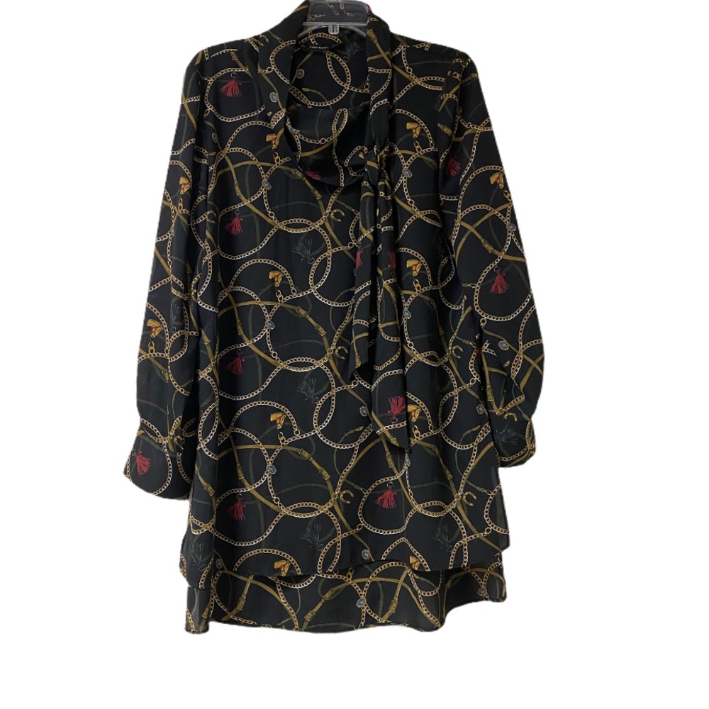 Zara equestrian chain tunic